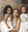 Luciana Abreu e as filhas, Lyanni e Lyoncé