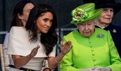 Isabel II e Meghan Markle