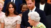 Isabel II e Meghan Markle