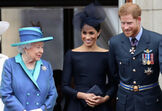 Isabel II e Meghan Markle