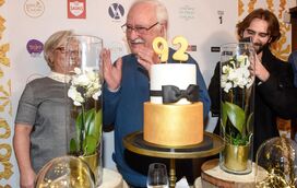 Surpresas na festa de aniversário de Ruy de Carvalho. Ator celebrou 92 anos