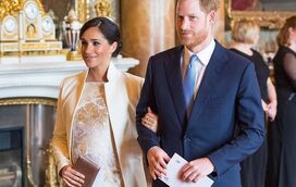 Meghan Markle arrasa de dourado e prateado