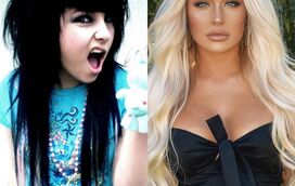 De gótica a Barbie! A incrível mudança de visual da maquilhadora mais seguida nas redes sociais