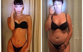 Comediante australiana faz paródias no Instagram com fotos de famosos