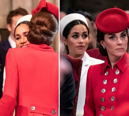 Afinal, o beijo não é o que parece! Rivalidade de Kate e Meghan desvendada por fotógrafos
