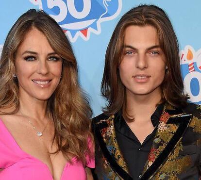 Nem um cêntimo! Filho de Liz Hurley fora da fortuna multimilionária do avô paterno