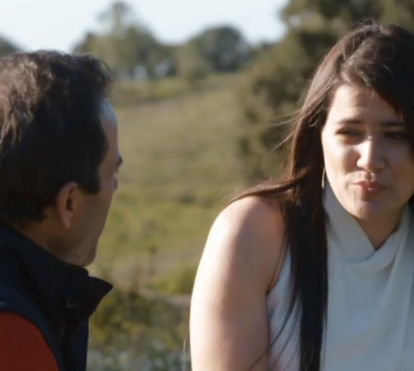 Vai a todos! Beija um agricultor... e dá esperanças a outro. 'Ter duas opções é sempre ótimo' admite Raquel