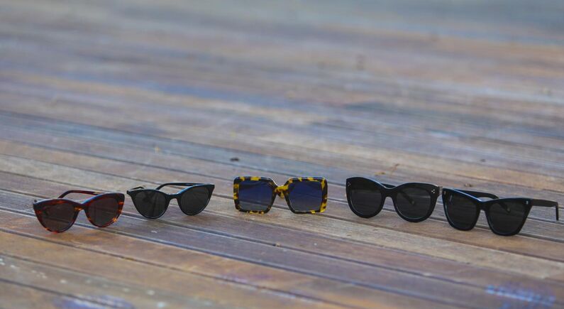 Alguns modelos da nova coleção MOSS sun eyewear 2019