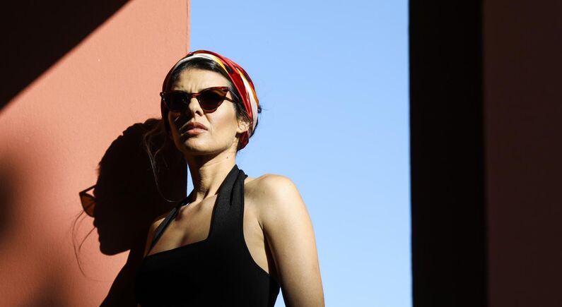 Cuca Roseta com o modelo ADV MOSS MONZA