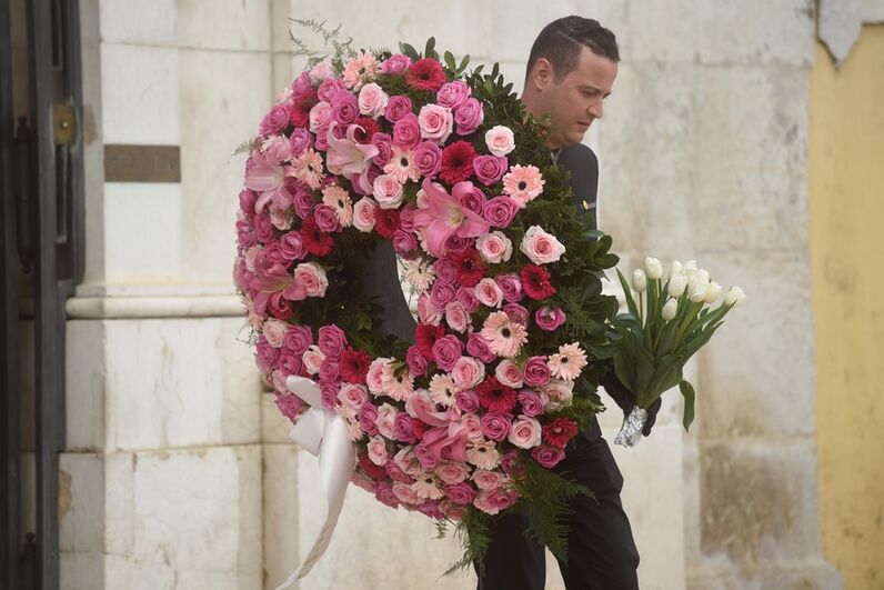 Jó Caneças, Álvaro Caneças, funeral, homenagem, último adeus, Rita Caneças, basílica da estrela