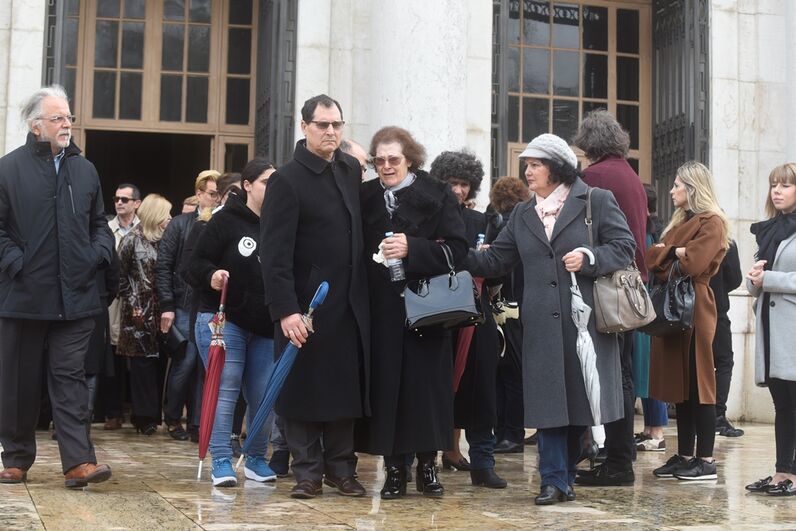 Jó Caneças, Álvaro Caneças, funeral, homenagem, último adeus, Rita Caneças, basílica da estrela