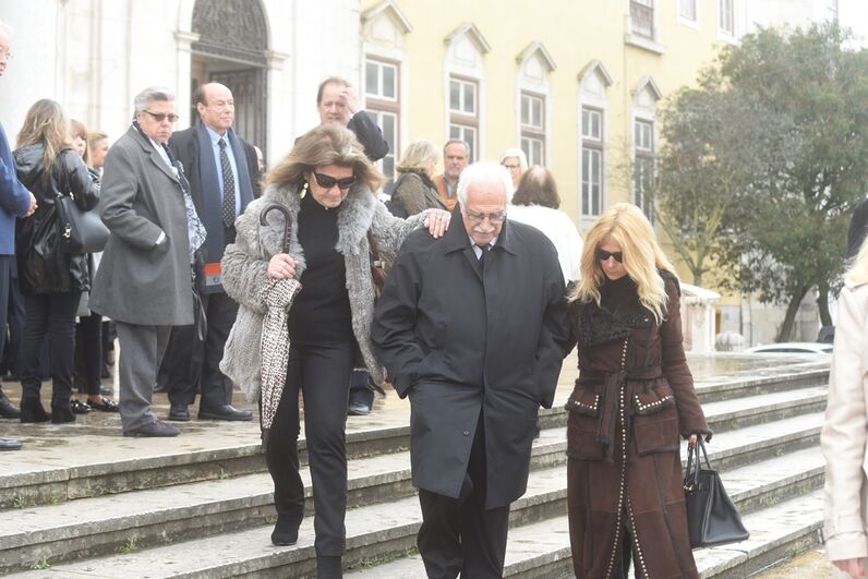 Jó Caneças, Álvaro Caneças, funeral, homenagem, último adeus, Rita Caneças, basílica da estrela