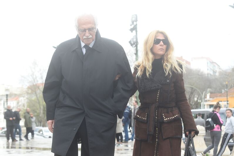 Jó Caneças, Álvaro Caneças, funeral, homenagem, último adeus, Rita Caneças, basílica da estrela