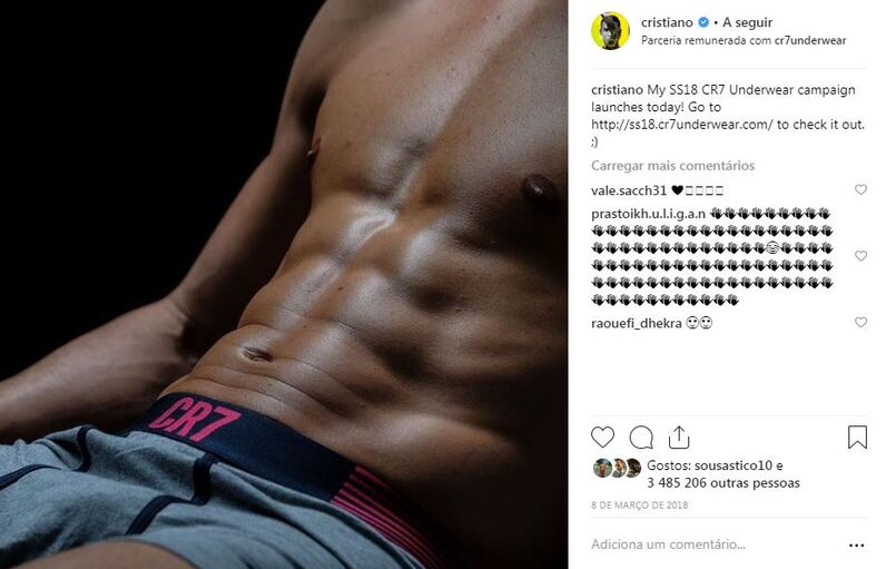 Cristiano Ronaldo, 8 de março