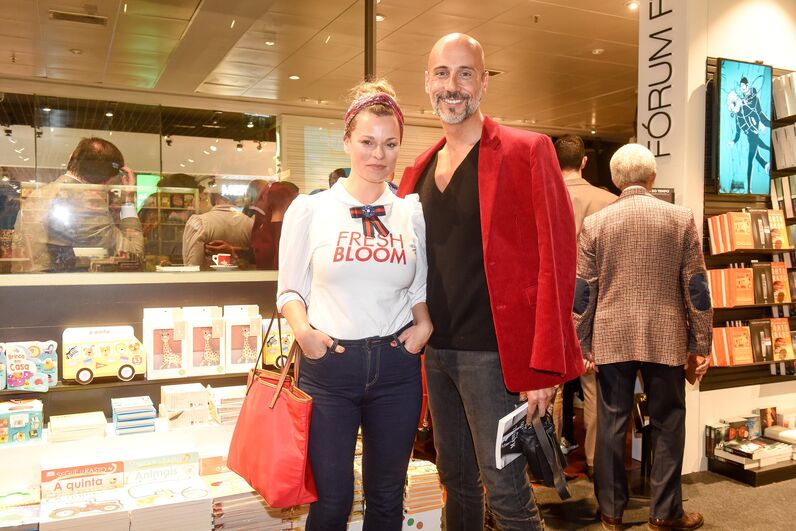 apresentação do livro de Paulo Battista, com Manuel Luís Goucha 