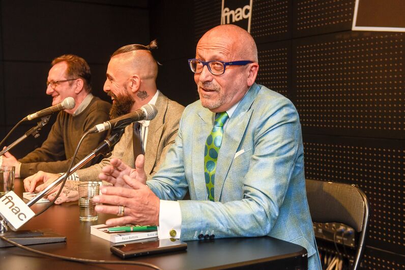 apresentação do livro de Paulo Battista, com Manuel Luís Goucha 