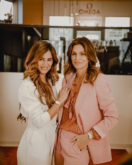 Cláudia Vieira, Cindy Crawford