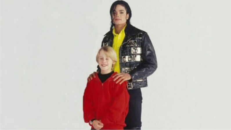 Macaulay Culkin e Michael Jackosn