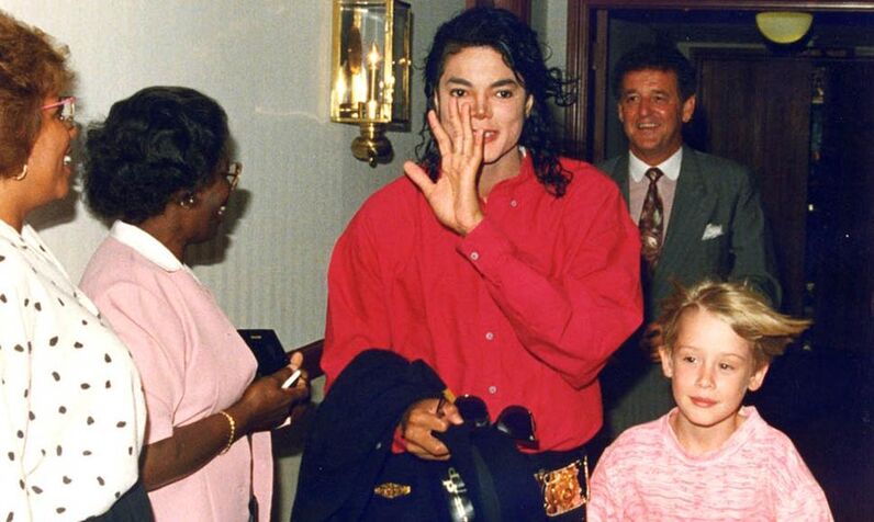 Macaulay Culkin e Michael Jackson