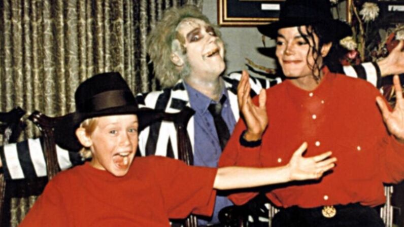 Macaulay Culkin e Michael Jackson