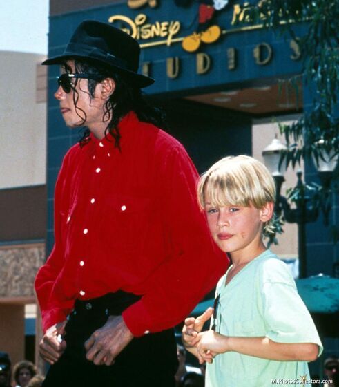 Macaulay Culkin e Michael Jackson