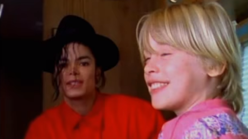 Macaulay Culkin e Michael Jackson