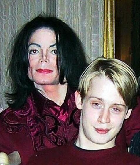 Macaulay Culkin e Michael Jackson