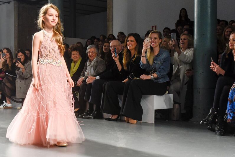 micaela oliveira, portugal fashion, porto, desfile, jogadores fc porto, filhas