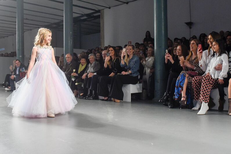 micaela oliveira, portugal fashion, porto, desfile, jogadores fc porto, filhas