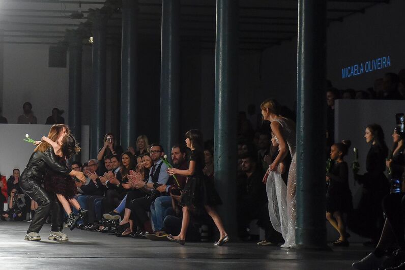 micaela oliveira, portugal fashion, porto, desfile, jogadores fc porto, filhas