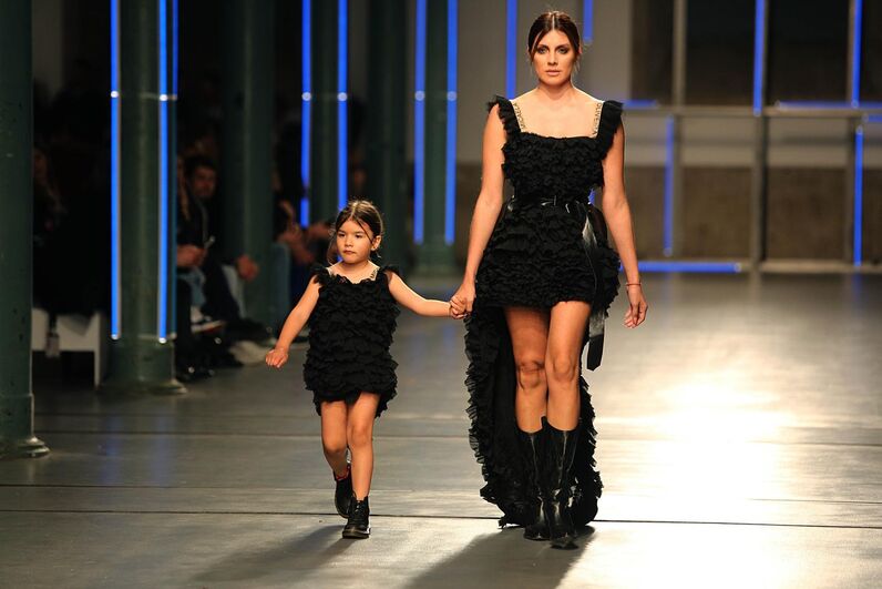 micaela oliveira, portugal fashion, porto, desfile, jogadores fc porto, filhas