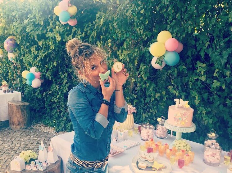 luciana abreu, lyani, aniversário