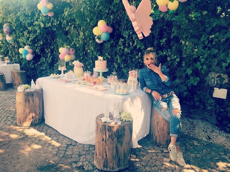 luciana abreu, lyani, aniversário