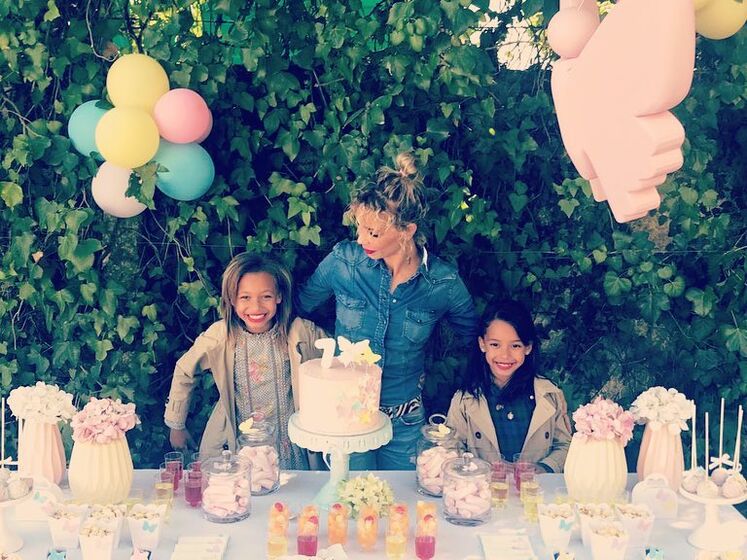 luciana abreu, lyani, aniversário