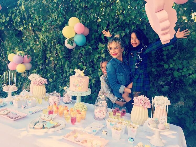 Luciana Abreu e as filhas, Lyanni e Lyoncé