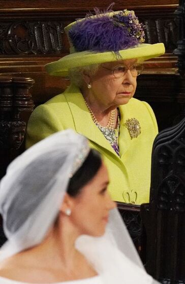 Isabel II e Meghan Markle