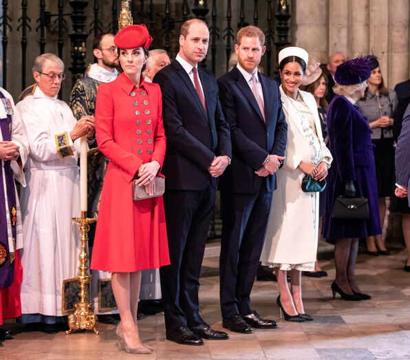 Kate Middleton, Meghan Markle, Harry, William