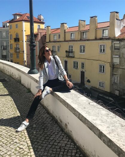 Cindy Crawford rendida a Lisboa