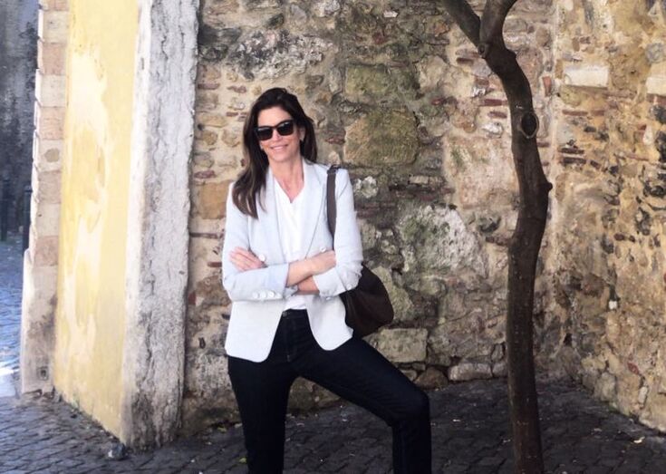 Cindy Crawford rendida a Lisboa