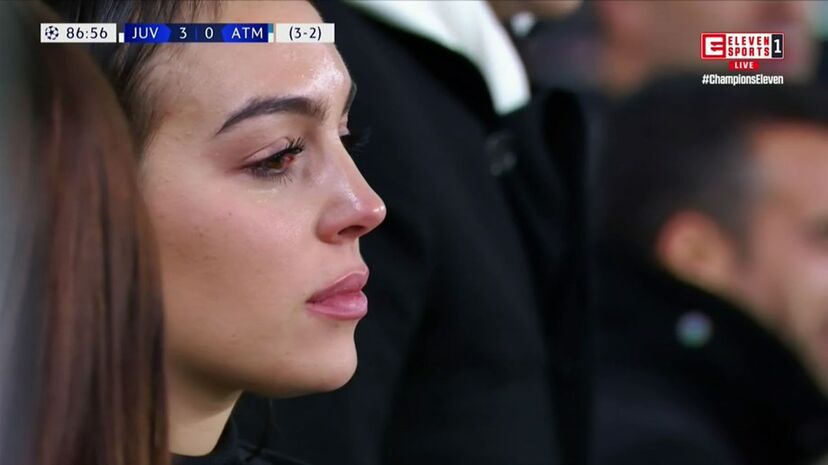 Noite de emoções fortes: Ronaldo brilhou no relvado, Georgina chorou nas bancadas