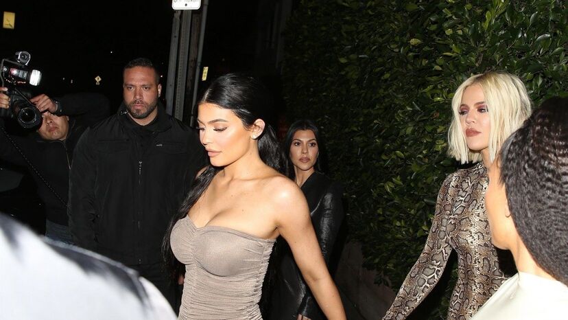 Kim, Kourtney, Khloé e Kylie: ninguém aguenta tanta sensualidade. 