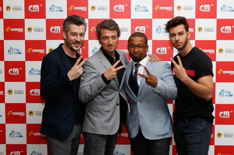 Luciano Gomes, João Ferreira, Sabri Lucas e Francisco Fernandez