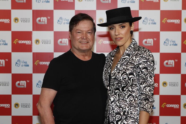 Marco Paulo e Rafaela Covas