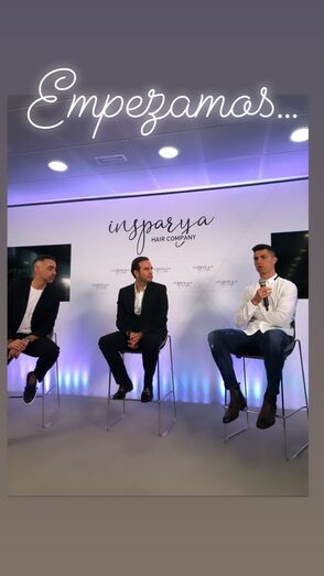 As imagens do dia em que Cristiano Ronaldo passou os negócios a Georgina Rodríguez