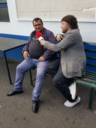 À conversa com o senhor Rui, do Clube de Futebol Andorinha