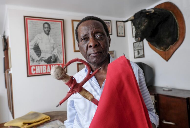 Ricardo Chibanga, toureiro, moçambique, avc, matador de toiros