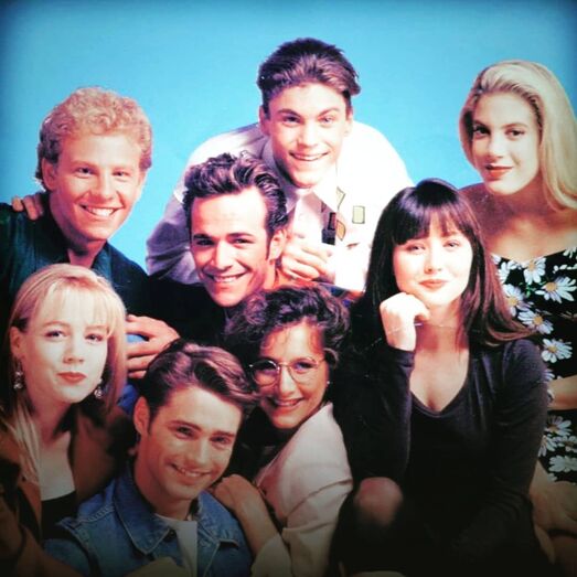 Luke Perry, Amigos