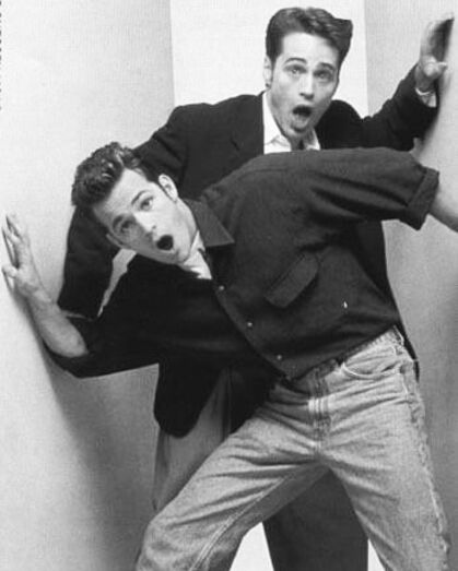 Luke Perry, Amigos