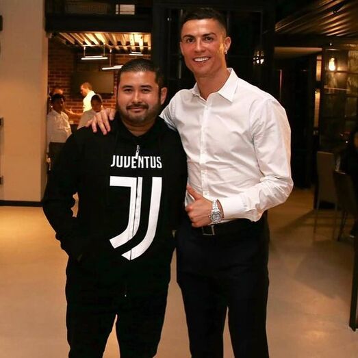 cristiano ronaldo, príncipe Tunku Ibrahim Ismail