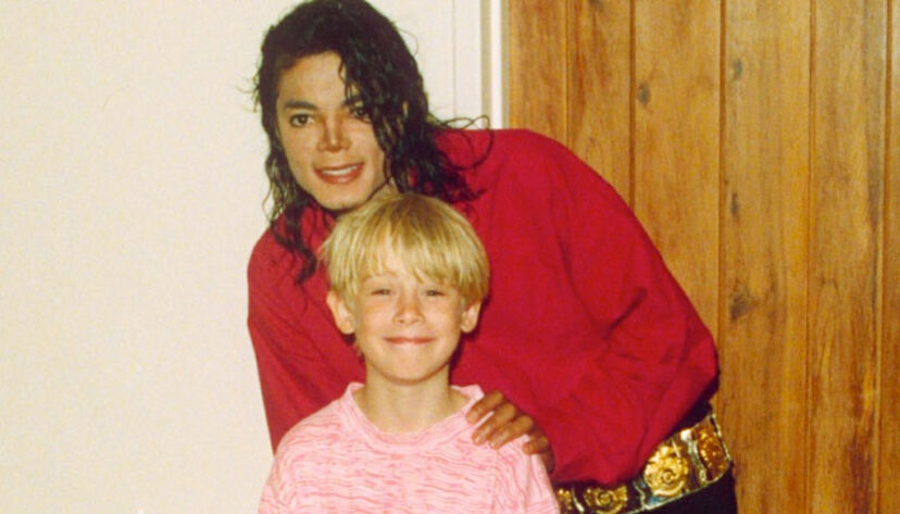 Macaulay Culkin e Michael Jackosn